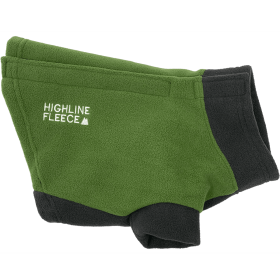 Highline Fleece Coat-Two Tone Green (size: Size 16)