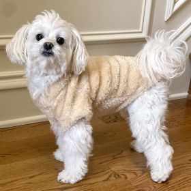 Soft Plush Pullover Cream (size: 3XL)