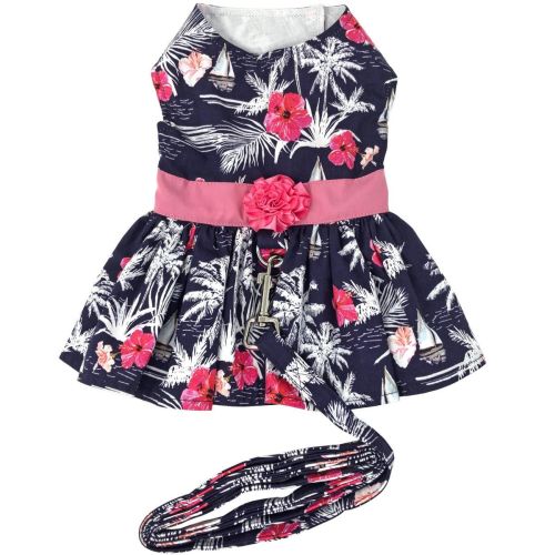 Moonlight Sails Harness Dress with Matching Leash